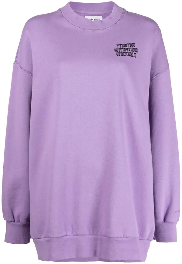 STAND STUDIO Stockholm sweatshirt - Lila