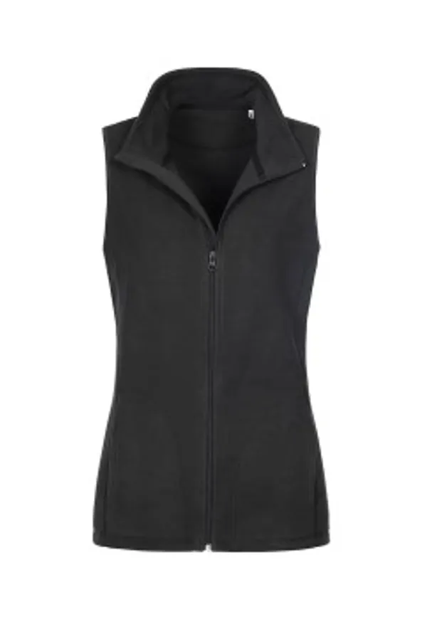 Stedman Active Fleece Vest For Women Svart polyester Large Dam