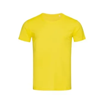 Stedman Ben (Crew Neck) For Men Gul ringspunnen bomull Small Herr