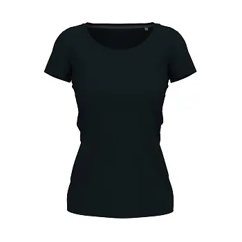 Stedman Claire Crew Neck Mörkblå ringspunnen bomull XX-Large Dam
