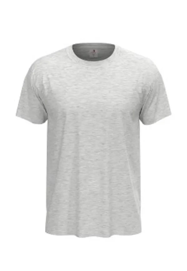 Stedman Classic Men T-shirt Ljusgrå bomull XX-Large Herr