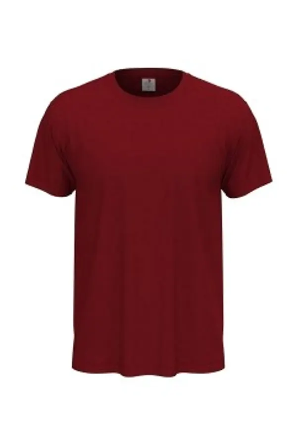 Stedman Classic Men T-shirt Vinröd bomull 3XL Herr