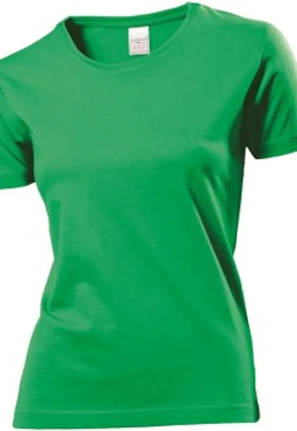 Stedman Classic Women T-shirt Grön bomull X-Large Dam