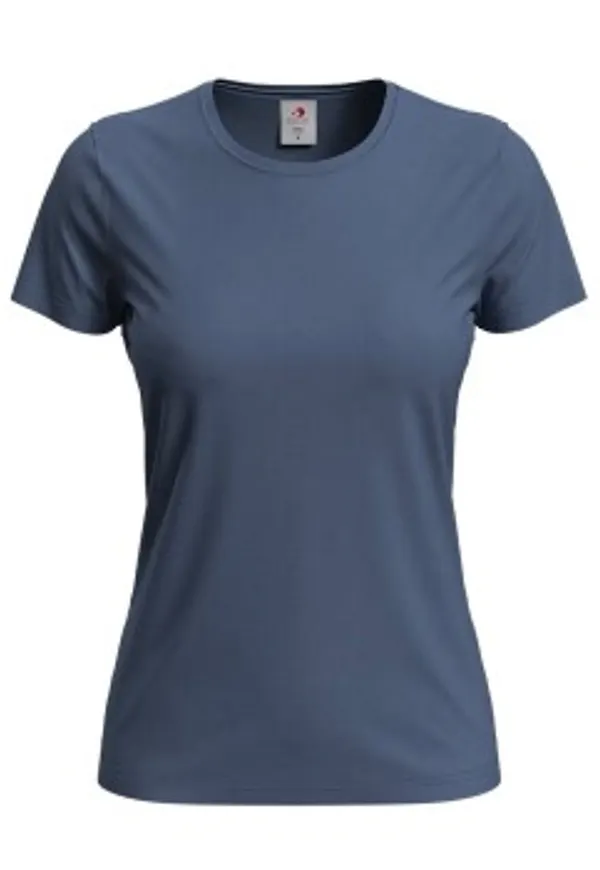 Stedman 4P Classic Women T-shirt Denimblå bomull XX-Large Dam