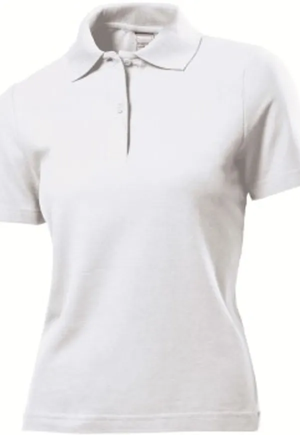 Stedman Polo Women Vit bomull XX-Large Dam