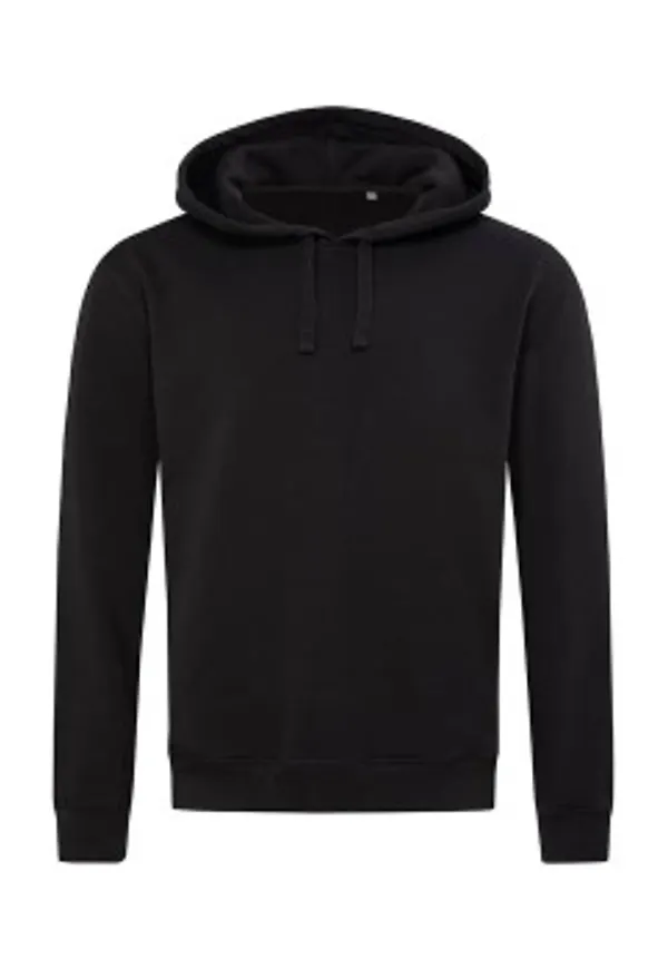 Stedman Recycled Unisex Sweat Hoodie Svart Large