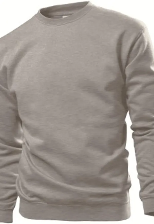 Stedman Sweatshirt Men Mörkgrå XX-Large Herr