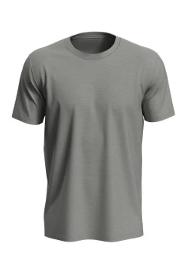 Stedman Unisex Lux T Gråmelerad bomull XX-Large