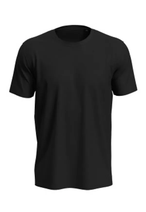 Stedman Unisex Lux T Svart bomull 3XL