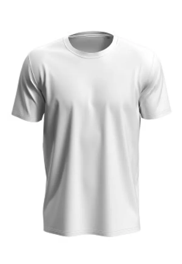 Stedman Unisex Lux T Vit bomull X-Small