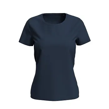 Stedman Women Lux T Mörkblå bomull X-Small Dam