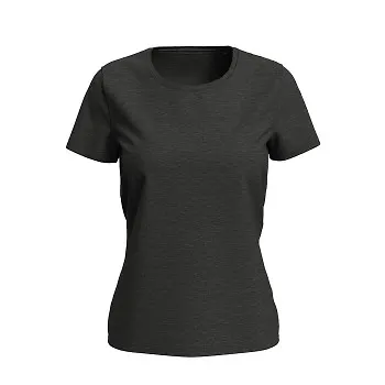 Stedman Women Lux T Mörkgrå bomull X-Large Dam