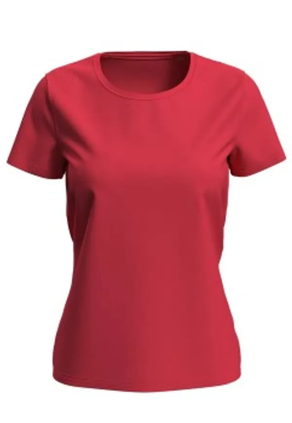 Stedman Women Lux T Röd bomull XX-Large Dam