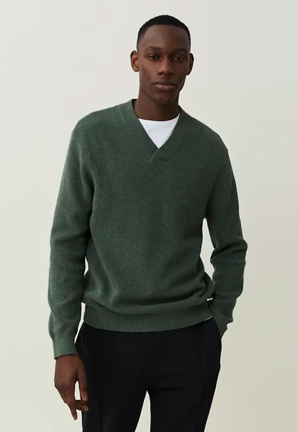 Stefan Overlapping V-neck Sweater