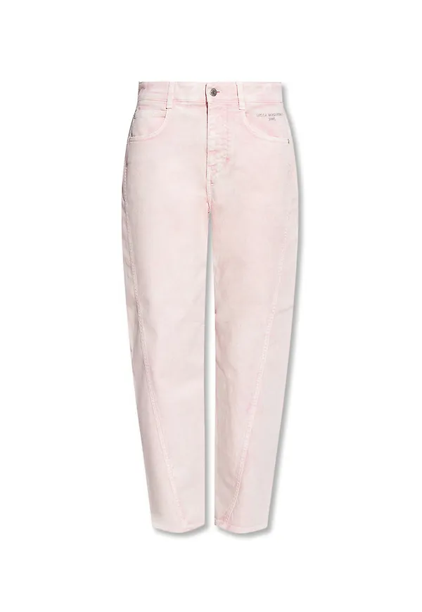 Stella McCartney - Straight - Rosa - Dam - Storlek: W29,W26,W25,W27