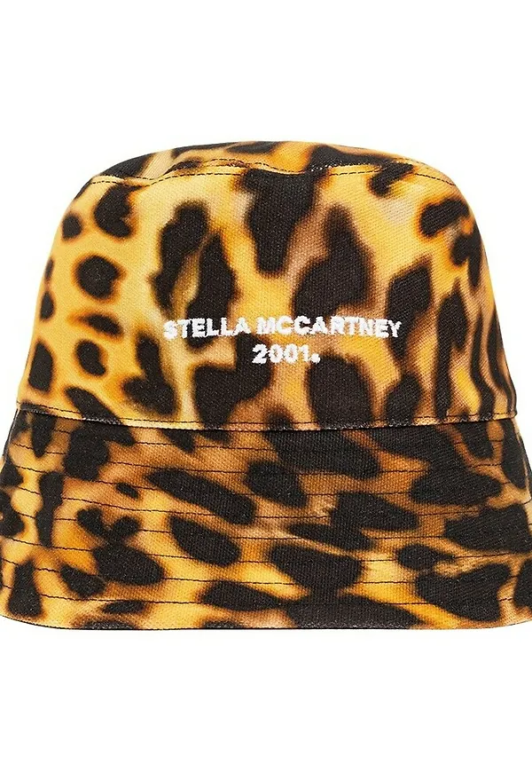 Stella McCartney Patterned bucket hat Brun, Dam