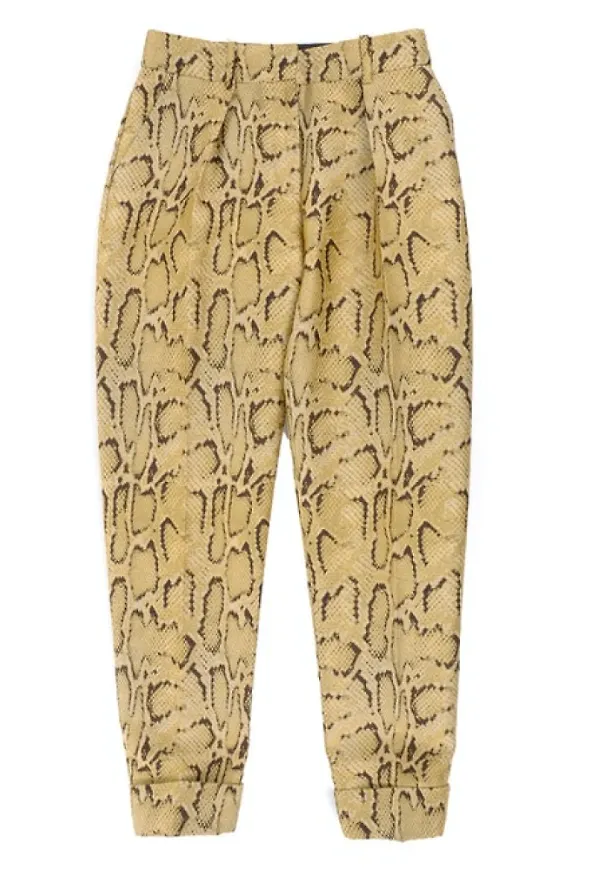 Stella McCartney Pre-owned Byxor Brun, Dam