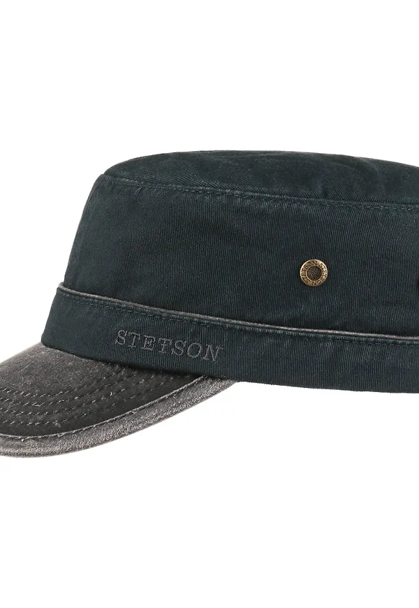 Stetson Army Cap Cotton Navy