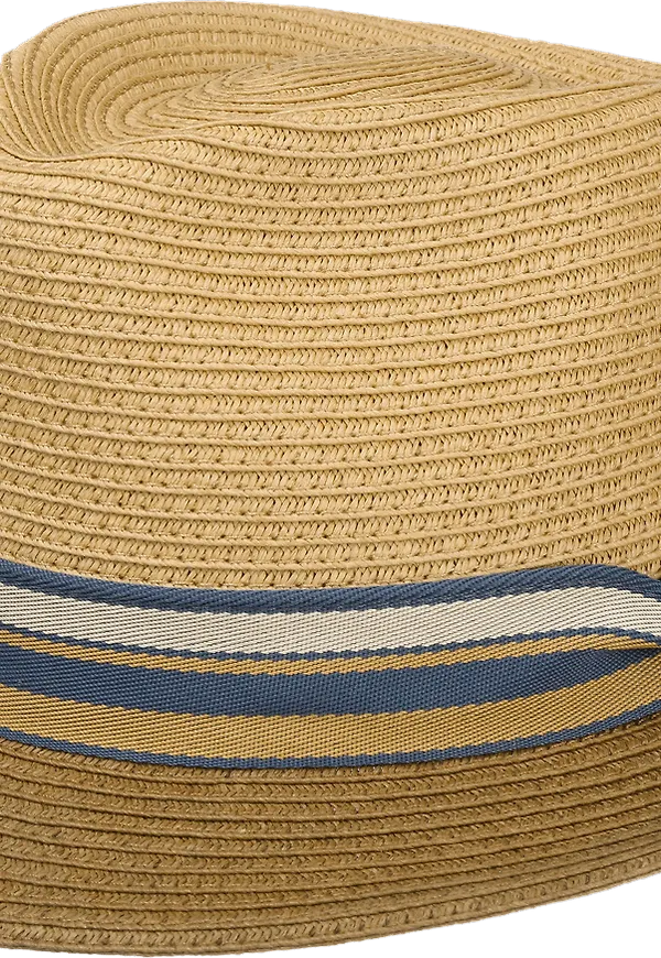 Stetson Licano Toyo Trilby Straw Hat Brown
