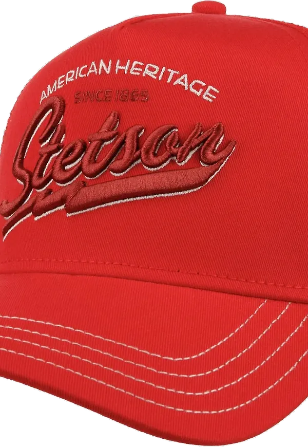 Stetson Since 1865 Trucker Cap Red