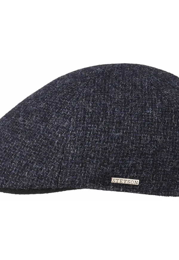 Stetson Texas Classic Wool Flat Cap Navy