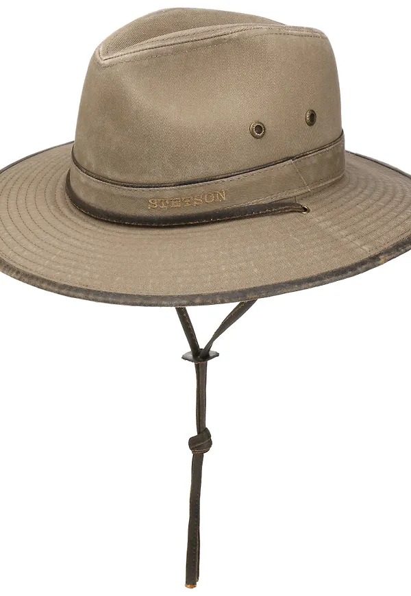 Stetson Traveller Cotton Brown