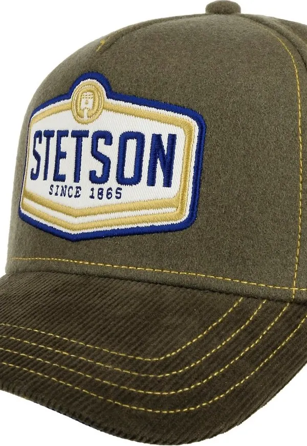 Stetson Wordmark Patch Cap Olive