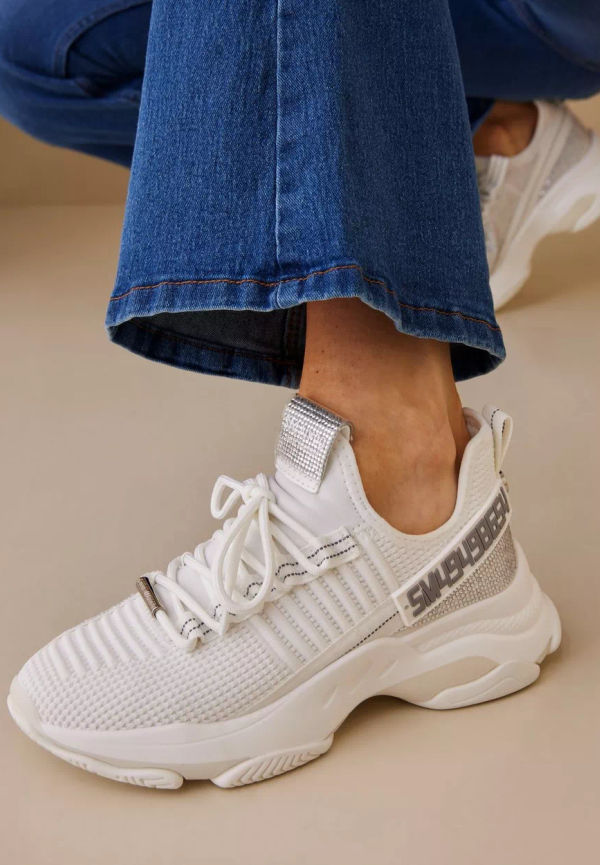 Steve Madden - Låga sneakers - White - Maxilla-R Sneaker - Sneakers
