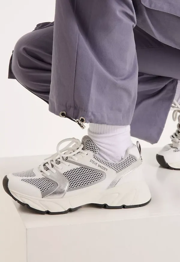 Steve Madden - White - Standout Sneaker