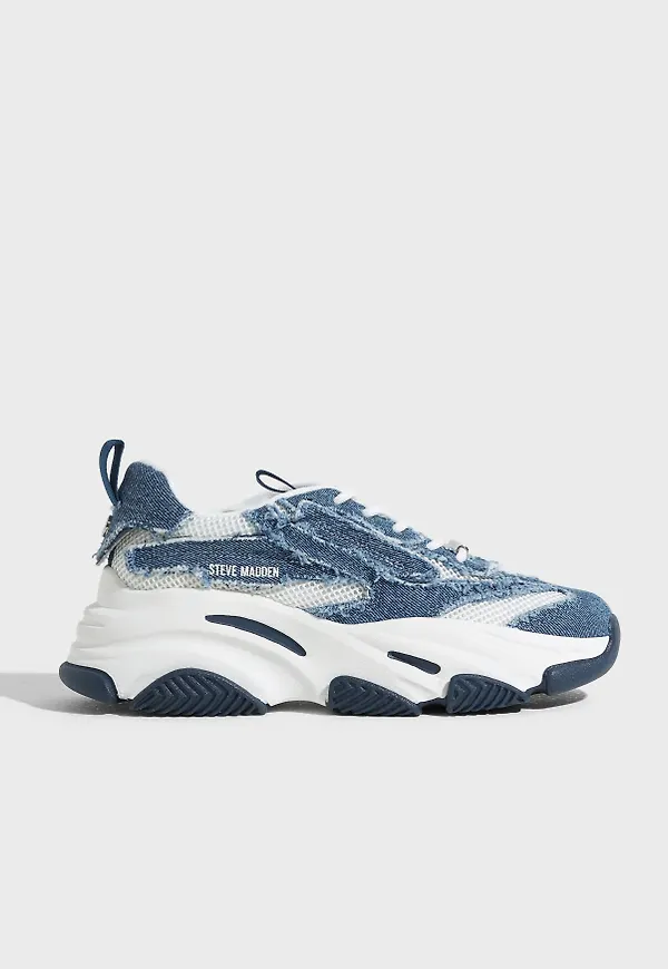 Steve Madden - Blå - Possession-E Sneaker