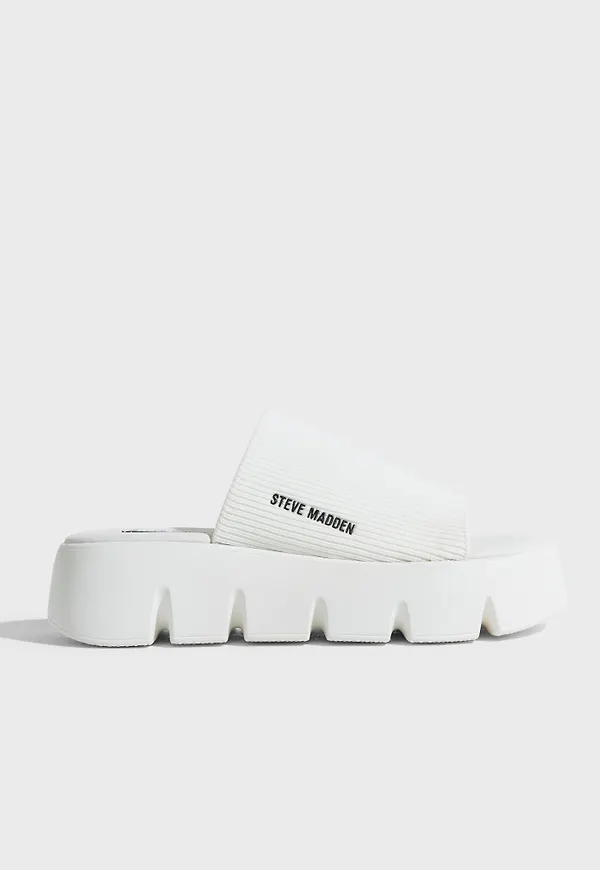 Steve Madden - Vit - Big Shot Sandal