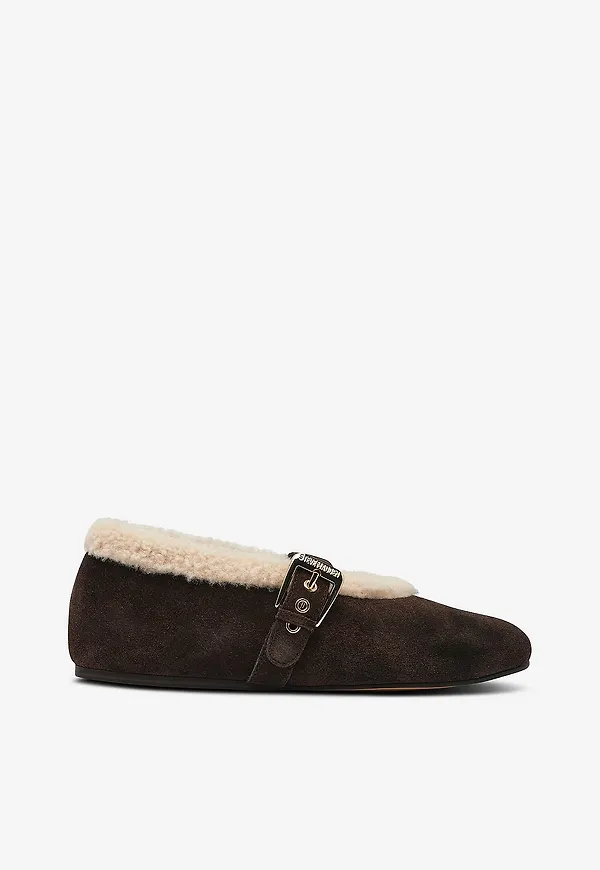 Steve Madden - Ballerinasko Lodge - Brun