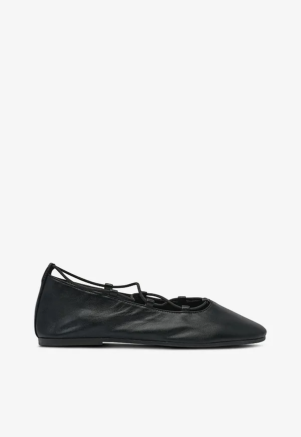 Steve Madden - Ballerinaskor Bombshell - Svart