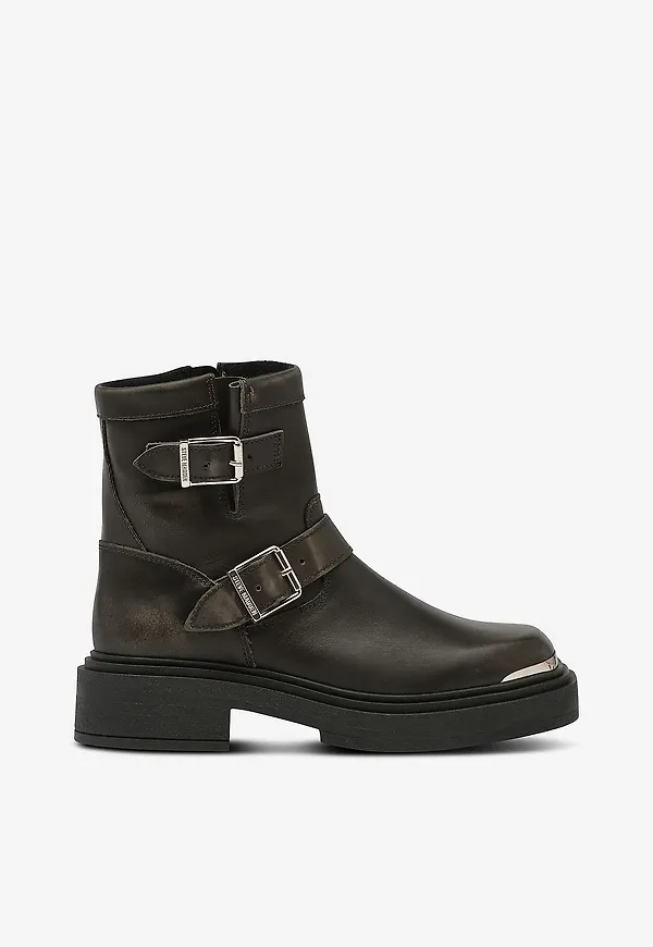 Steve Madden - Boots Choice Biker Boots - Grå