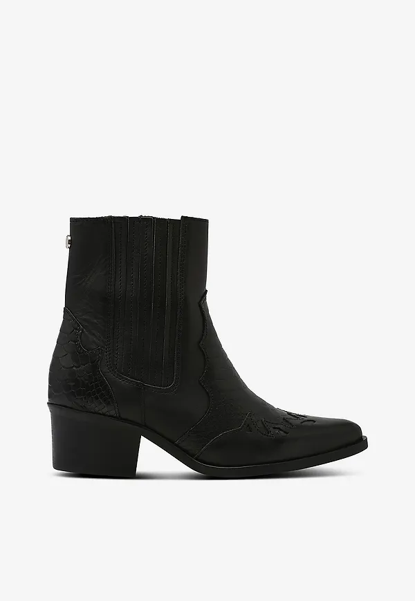 Steve Madden - Boots Selena Bootie - Svart