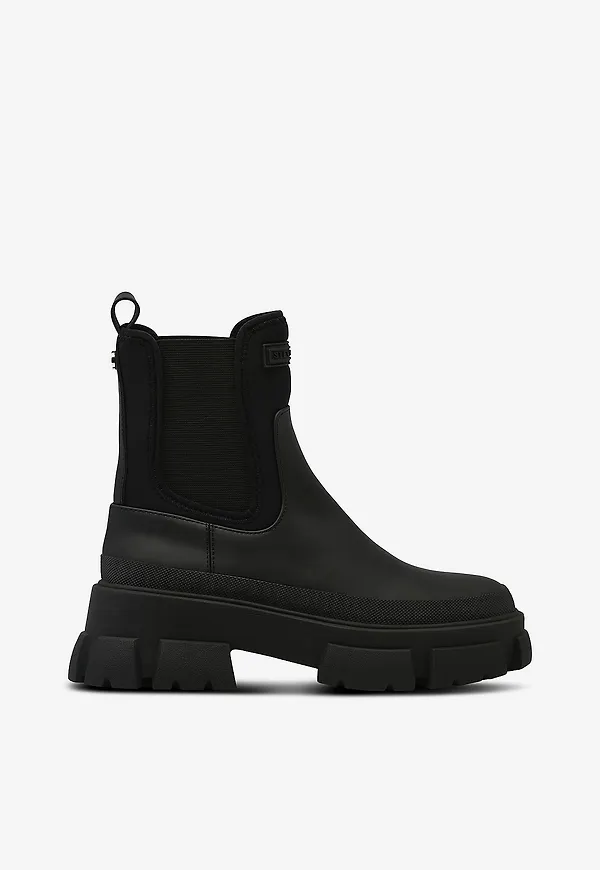 Steve Madden - Chelseaboots Triumphal - Svart