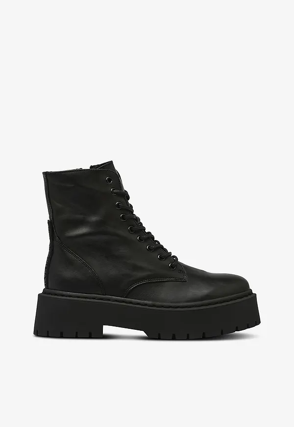 Steve Madden - Kängor Skylar Bootie - Svart