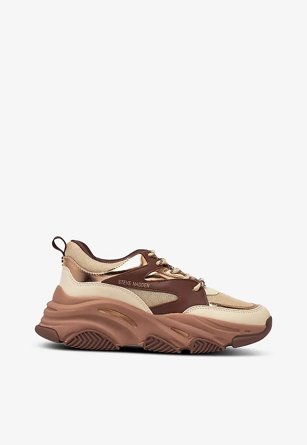 Steve Madden - Sneakers Progressive Sneaker - Brun