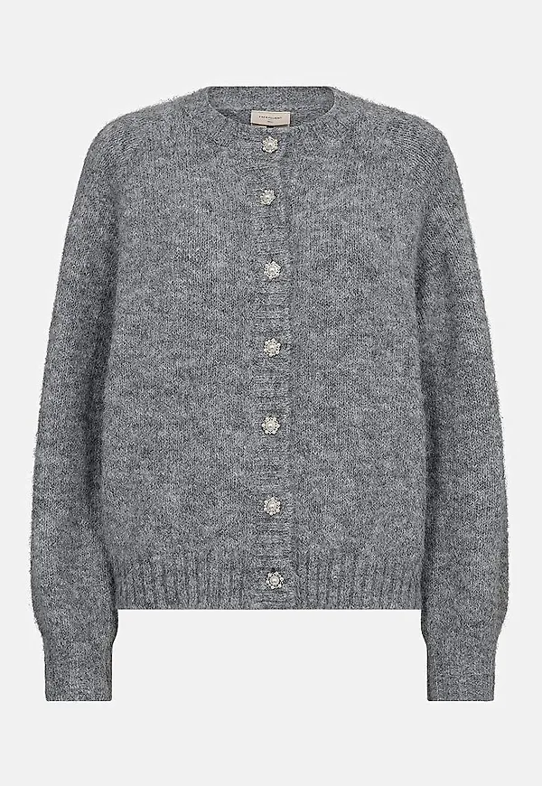 Stickad, supermjuk cardigan