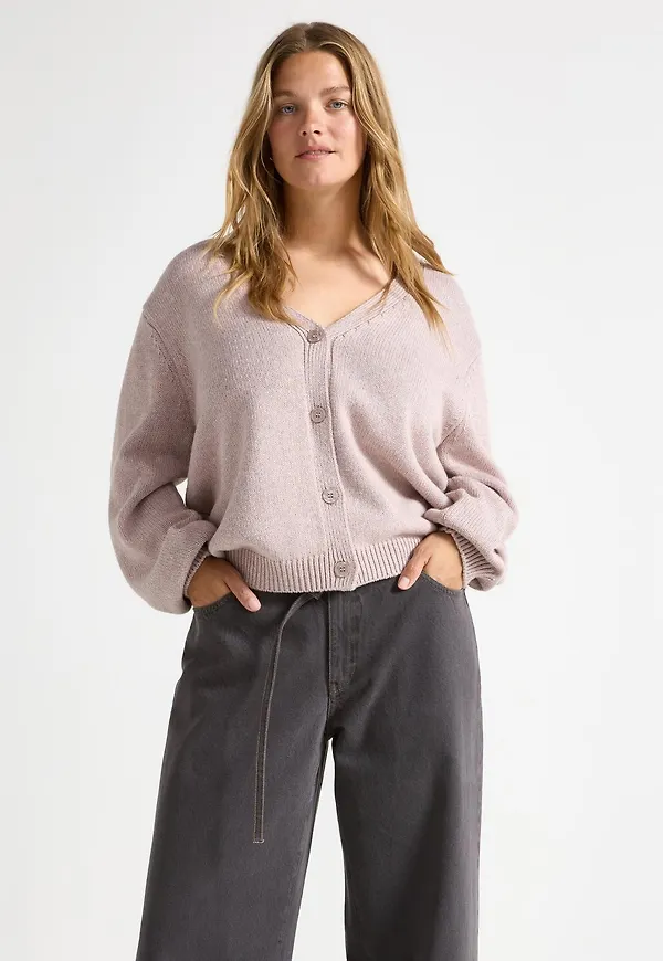 Stickad cardigan