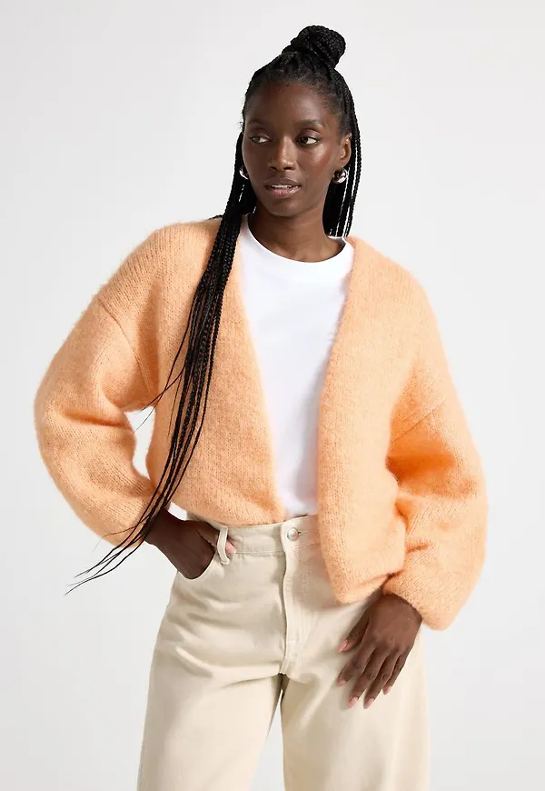 Stickad cardigan