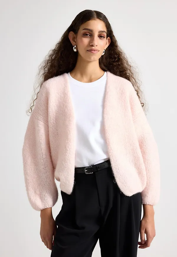 Stickad cardigan