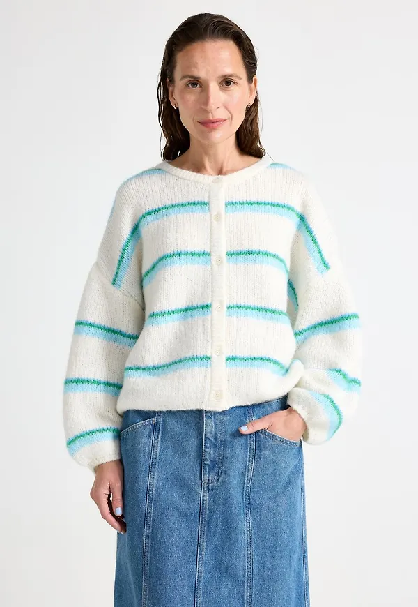 Stickad cardigan