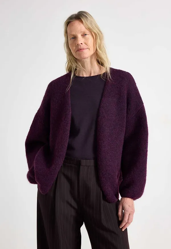 Stickad cardigan