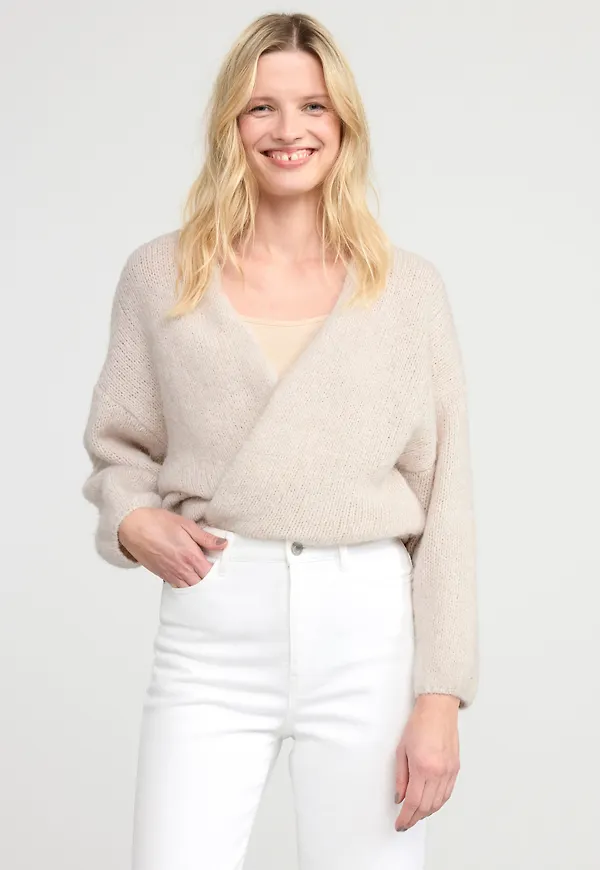 Stickad cardigan