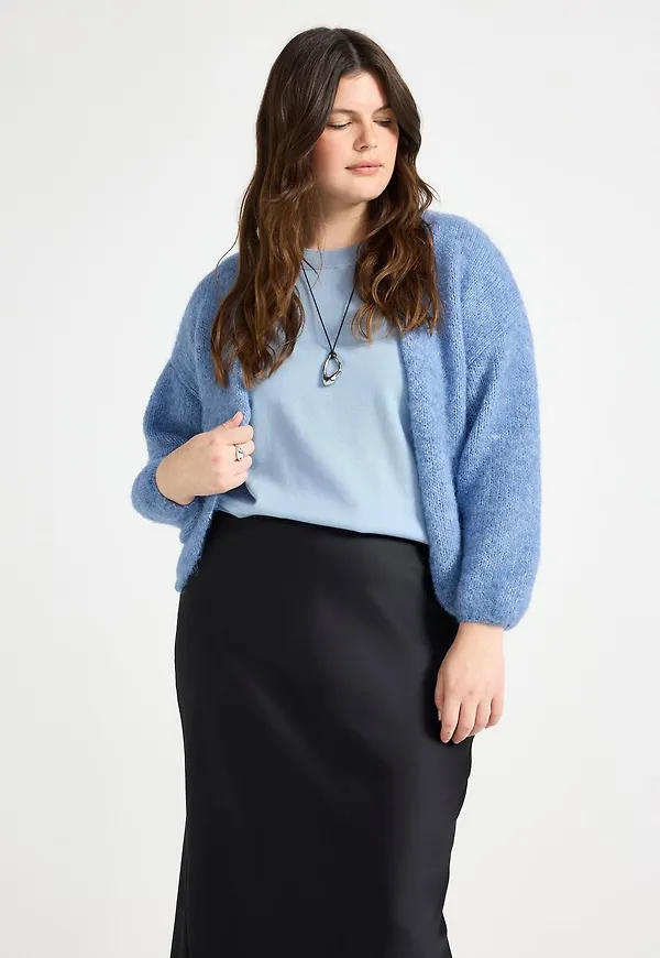 Stickad cardigan