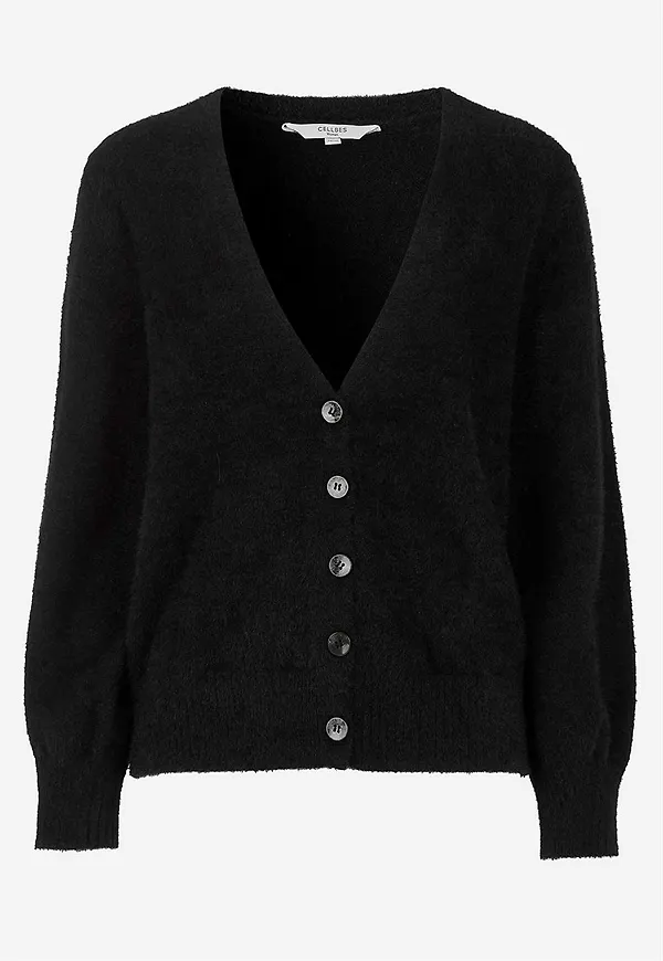 Stickad cardigan