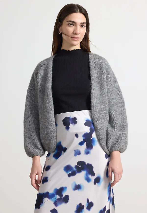 Stickad cardigan