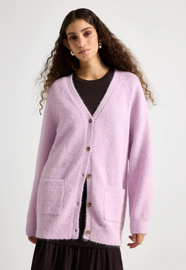 Stickad cardigan