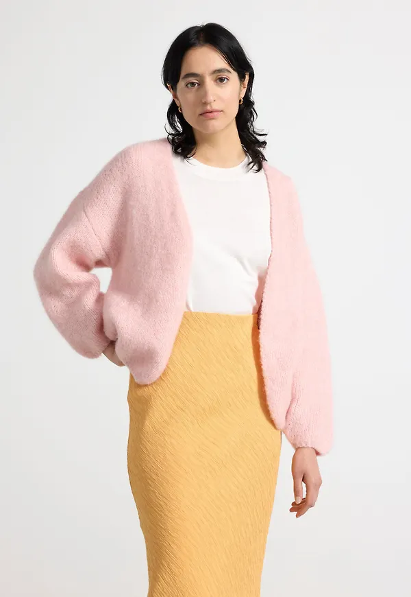 Stickad cardigan